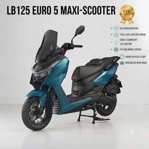Offre Spéciale – Scooter Automatique 125cc à Essence avec Frein à Disque CBS, Système EFI, Démarrage sans Clé, Norme Euro 5 – Idéal pour Adultes et Trajets Quotidien - Product Image 1