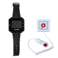 GP2015W  PLL 138-930Mhz FLEX 24 Caracteres Resistente al Agua  Buscapersonas de Reloj POCSAG