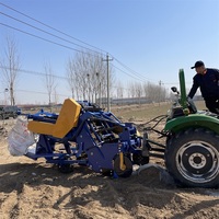 Cosechadora Combinada Automática para Patatas, Cebollas, Zanahorias y Cacahuetes, Excavadora de Productos Agrícolas con Tracción por Tractor, Nueva
