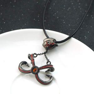 Anime Tokyo Ghoul Colliers <span class=keywords><strong>Kaneki</strong></span> <span class=keywords><strong>Ken</strong></span> Cosplay Alliage Pendentif Bijoux Halloween Accessoires Prop Fans Cadeaux - Product Image 2