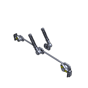 Keyless lạnh lưu trữ xử lý khóa chốt SK1-837 cho nhà bếp tủ đông & Tủ lạnh 50/60mm Backset" - Product Image 1