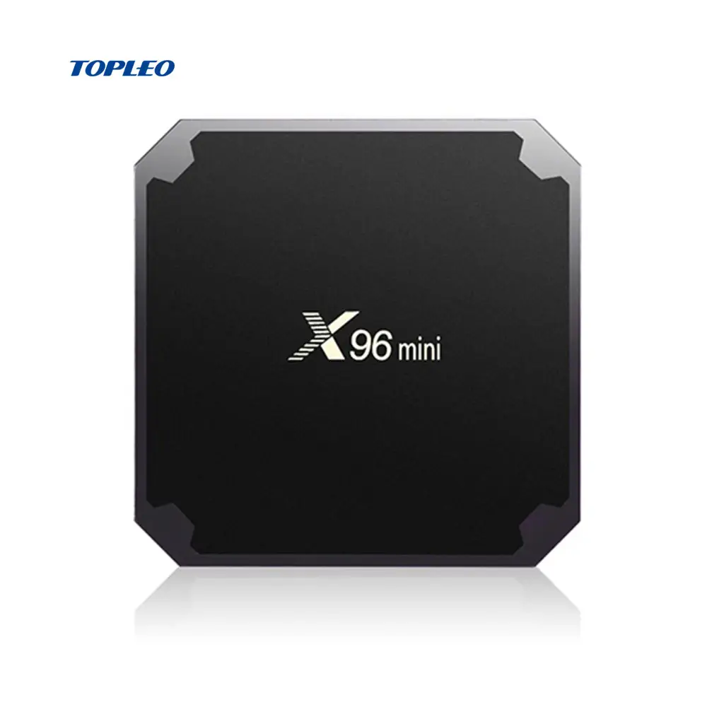 Hot sale 8 1 X96 mini ram GB ROM GB 4k alta velocidade play android inteligente caixa de tv por satélite receptor