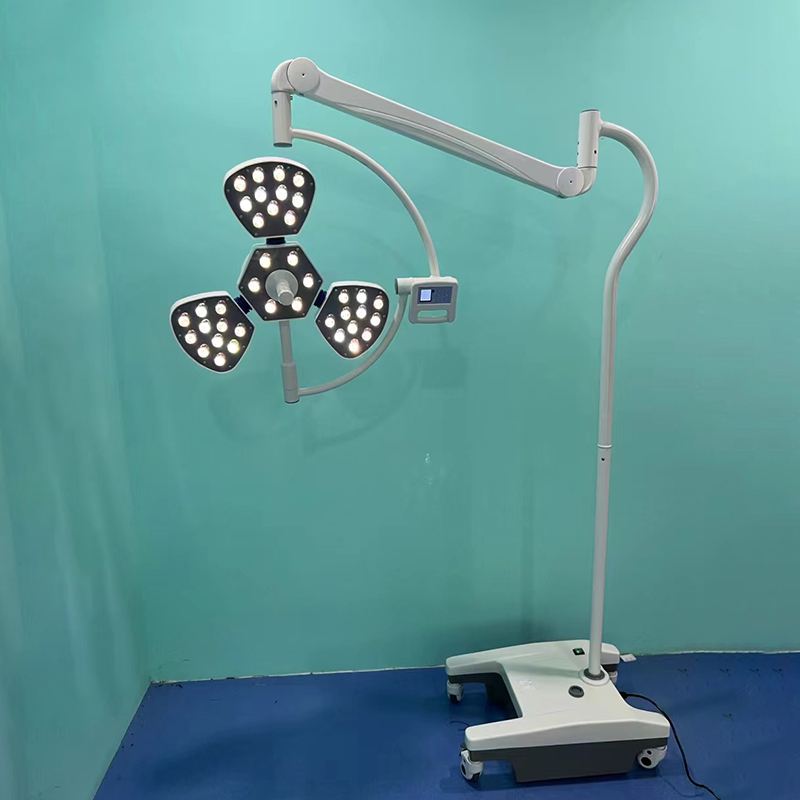 MN-LED3M Portable Mobile Stand New Design Medical Model with Shadowless LED Light Electric Power Source Made of Durable Metal