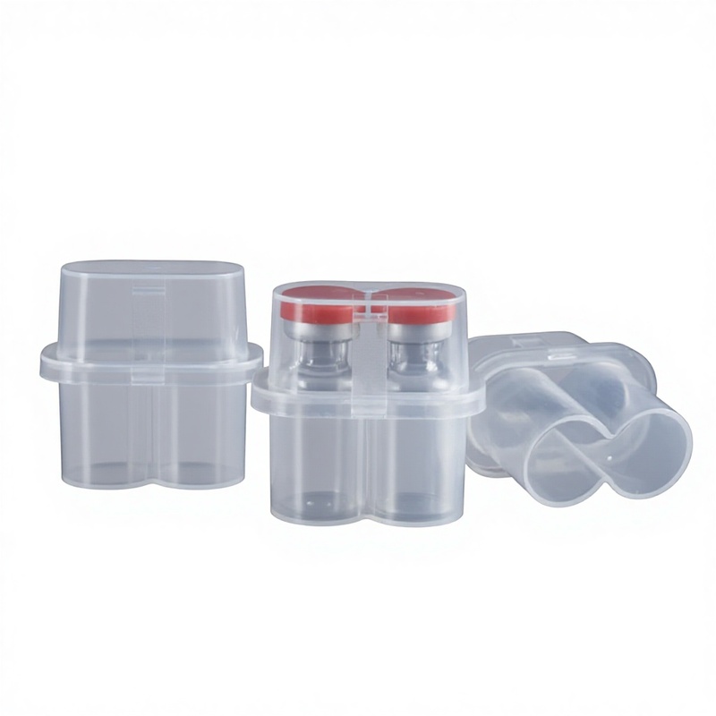 Wholesale 2x3ml Clear Plastic Vial Storage