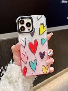 Per 17 Pro Max custodia per PC <span class=keywords><strong>Cover</strong></span> portafoglio di qualità ufficiale impermeabile antiurto placcato telefoni cellulari personalizzati - Product Image 5