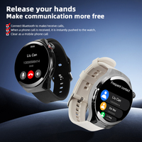 Reloj Inteligente S612W con Pantalla TFT de 1.5 Pulgadas, Navegación GPS, Llamadas por Bluetooth, Monitor de Frecuencia Cardíaca, Monitor de Sueño, Resistente al Agua IP68, Monitor de Actividad Física, Correa de Silicona