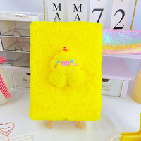 A5 Promotion Jungen und Mädchen Soft Cartoon Geschenk Nettes Herz Tagebuch Journal Liebe Plüsch Notizbuch