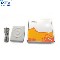 Lector a prueba de agua RZX Lector de tarjetas inteligentes con chip NFC D8 USB ISO14443A/ISO15693 Protocolo 13,56 MHz HF Lector programable RFID de escritorio