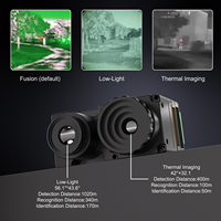 Module de fusion à double spectre WINBIG, sortie CVBS USB 50 Hz, caméra thermique infrarouge combinée à une caméra basse lumière