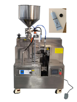 Machine de remplissage et de scellage semi-automatique pour tubes en aluminium de crème pour les mains et cosmétiques
