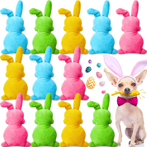 Jouet à mâcher pour animaux de compagnie, jouet interactif pour chien avec son, jouet en peluche pour chien - Product Image 1