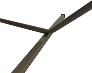 Amaca Classica Imbottita e Trapuntata con Cuscino e Supporto, Lettino da Giardino per Interni ed Esterni con Cuscino - Product Image 5