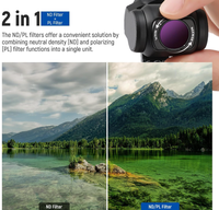 Filtre polarisant magnétique à densité neutre, lot de 6, pour DJI Osmo Pocket 3 Pocket 4 Xtra Muse UV CPL ND PL, accessoires pour objectif d'appareil photo