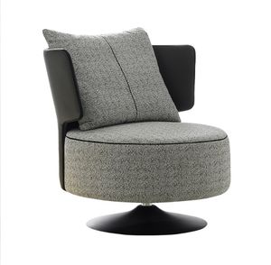 MR Furniture Chaise rotative à 360 degrés Chaise de loisirs de luxe légère Salon Chambre à coucher Fauteuil canapé paresseux - Product Image 5