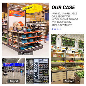 Mwe 23 inch trong nhà TFT kỹ thuật số siêu rộng <span class=keywords><strong>LCD</strong></span> kéo dài thanh Màn hình hiển thị cho siêu thị tàu điện ngầm quảng cáo cho ngoài trời OEM - Product Image 6