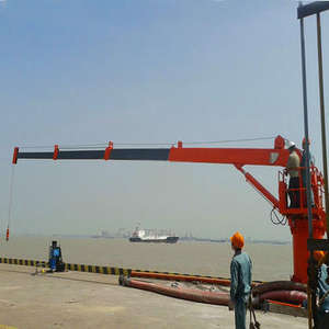 Grúa marina articulada de alta eficiencia Watsond para buques portacontenedores con sistema hidráulico a prueba de explosiones de despliegue rápido - Product Image 3