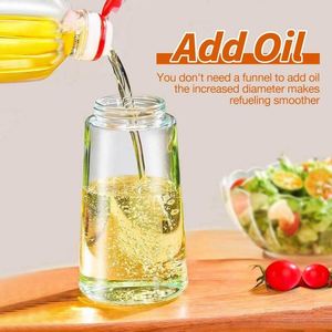 Botella Dispensadora de Aceite de Oliva 2 en 1 de 470 ml, Botella de Vidrio Premium con Rociador de Aceite para Cocinar - Product Image 5