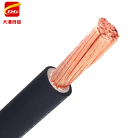 Câble de soudage YH 10 mm² 16 mm² 25 mm² 35 mm² 50 mm² 70 mm² Câble en caoutchouc H01N2-D 1/0 2/0 AWG Flexible en caoutchouc