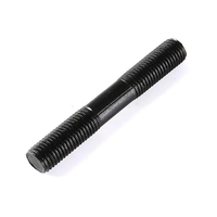 High Strength Carbon Steel Fasteners-Double-Headed Screw Zinc Finish Double Thread Bolt Black Oxide Surface Treatment Left/Right