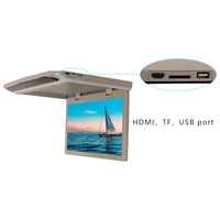 Entretenimiento montado en el techo Reproductor MP5 Lcd Delgado abatible hacia abajo Luz de 15,6 pulgadas HD 1080P TECHO Control remoto de TV universal 12 meses