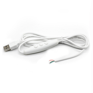 USB RGB LED المراقب 5V DC مصغرة 3 مفاتيح مع 1.5M كابل يو اس بي 5V RGB LED شريط إضاءة ليد تحكم USB - Product Image 2