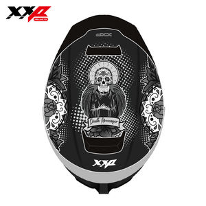 Casques de moto intégraux NEUFS avec grand spoiler, double visière, boucle à dégagement rapide, tailles S-XXL, XXP KONG CALAVERA DOT ABS - Product Image 2