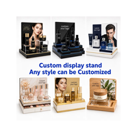 Support de présentation de parfums moderne pour comptoir, pour magasin de cosmétiques, avec solution de conception personnalisée en acrylique