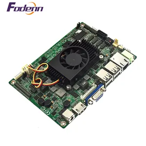 Fodenn AMD T48E لوحة أم مدمجة منخفضة الطاقة 3.5 بوصة EPIC لوحة أم صناعية AMD T48E 1.4GHZ ثنائي النواة AMD E1
