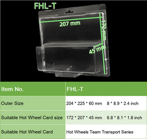 Vente en gros <span class=keywords><strong>Fast</strong></span> <span class=keywords><strong>and</strong></span> <span class=keywords><strong>Furious</strong></span> Diecast 5LI Arabalar Hot Cars Display <span class=keywords><strong>Box</strong></span> Boîte de protection en plastique - Product Image 3