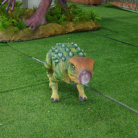 Ankylosaurus Robot köpek dino-ilham Metal devriye Bot tema parkları için alışveriş merkezleri ve havaalanları güvenlik ve bilim-fi konumlar