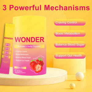 Tè Istantaneo Wonder Yerba Mate in Polvere, Bevanda Super Energizzante con Prebiotici e Probiotici per Energia Pulita e Salute Intestinale - Product Image 3