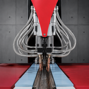 Industrial Double <b>Row</b> Multi Head Spot Welding <b>Machine</b> For Steel Rack Manufacturing - Product Image 1
