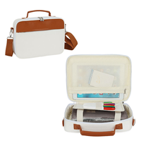 Housse biblique personnalisée durable et simple de grande capacité avec poignées à fermeture éclair Étui de transport biblique et sac à bandoulière pour femmes filles