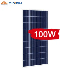 Paneles solares materias primas material de polietileno 100w 150w 50 w vatios 12 voltios 17v luces de calle lámpara coche marco panel solar precio