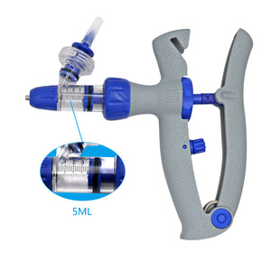 Jeringa automática de plástico para uso veterinario, jeringa de inyección continua de 5ml, a la <span class=keywords><strong>venta</strong></span> - Product Image 4