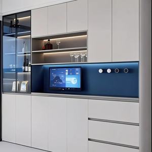 ארון צד עכשווי לבית מוכן להרכיב ריהוט סלון לסלון מטבח לאחסון קיר - Product Image 1