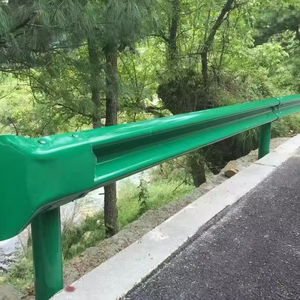 Highway Safety Traffic Guardrail Plate Hot-<b>Dip</b> Galvanized Q235 Steel ASTM Standard Welding Bendable Engineering Grade W-Beam - Product Image 3