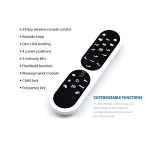 Giường ngủ điện điều chỉnh độ cao, tách rời, cỡ King, có tựa đầu và hỗ trợ thắt lưng, chức năng không trọng lực, khuyến mãi nóng - Product Image 3