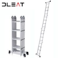 Escalier pliable multifonction en aluminium robuste de 4,7 m pour 4x4, Escaleras De Aluminio
