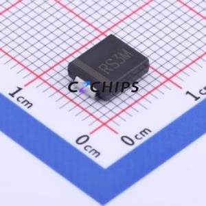 Diodo RS3M SMC (DO-214AB) Nuevo y Original, Diodo de Propósito General, Venta al por Mayor de Componentes Electrónicos, Proveedor de Chips y Servicio BOM - Product Image 1