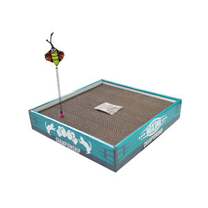 C4P desain baru 2 buah mainan cakar kucing bolak-balik penjaga penggaruk kucing papan garuk - Product Image 1