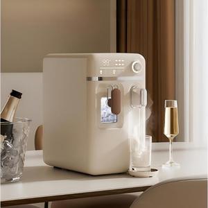 Small Household Desktop Instant <b>Hot</b> Water Dispenser All-In-One Machine with Direct <b>Drinking</b> & Heating Ice <b>Maker</b> Water Dispenser - Product Image 2