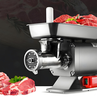 Petit hachoir à viande automatique de bureau en acier inoxydable, machine à hacher multifonctionnelle pour porc, poulet, poisson