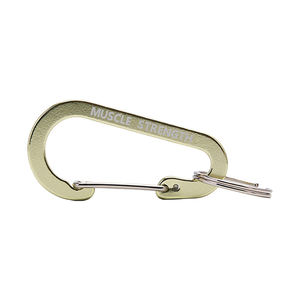 Durable Heavy-Duty Aluminum Spring <b>Clip</b> Carabiner Outdoor Hiking Gear & Camping <b>Water</b> <b>Bottle</b> Holder Quality Supply - Product Image 1
