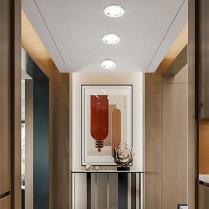 Lámpara de Techo LED Empotrada Comercial, Iluminación Interior sin Marco, Alimentación CA, Aluminio Negro, 4100K Blanco Neutro, CRI 90 - Product Image 5