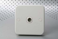 Sanshe Promotion Chaude Série M 86mm*86mm Interrupteurs Muraux Électriques Prises de Courant Prises TV Interrupteurs de Sonnette