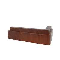 Livraison Rapide - Pieds de Canapé en Plastique en Forme de L, Imitation Bois, pour Salon, Chaise d'Hôpital, Entrepôt, Salle de Bain, École, Salle de Sport