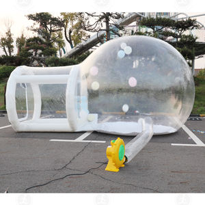 <span class=keywords><strong>Maison</strong></span> gonflable de rebond de bulle de décoration de fête dômes clairs gonflables tente d'enfants tente pleine d'entrain tente gonflable de dôme de ballon - Product Image 3