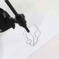 Lengan Robot Mini 4 Axis untuk Pendidikan STEM, Lengan Robot Mini untuk Menulis, Menggambar, dan Menggenggam