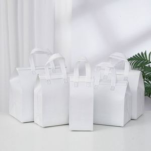 Bolsa de Comida para Llevar con Logotipo Personalizado, Embalaje para Entrega de Alimentos, Reutilizable, Impermeable, Bolsa Aislante de Tela No Tejida para Café y Comida para Llevar - Product Image 1